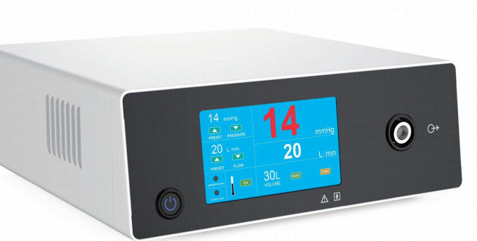 Máy bơm khí Co2 nội soi 100-220V 1-40L / phút với chức năng làm nóng và khử khí